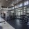 a gym with exercise equipment